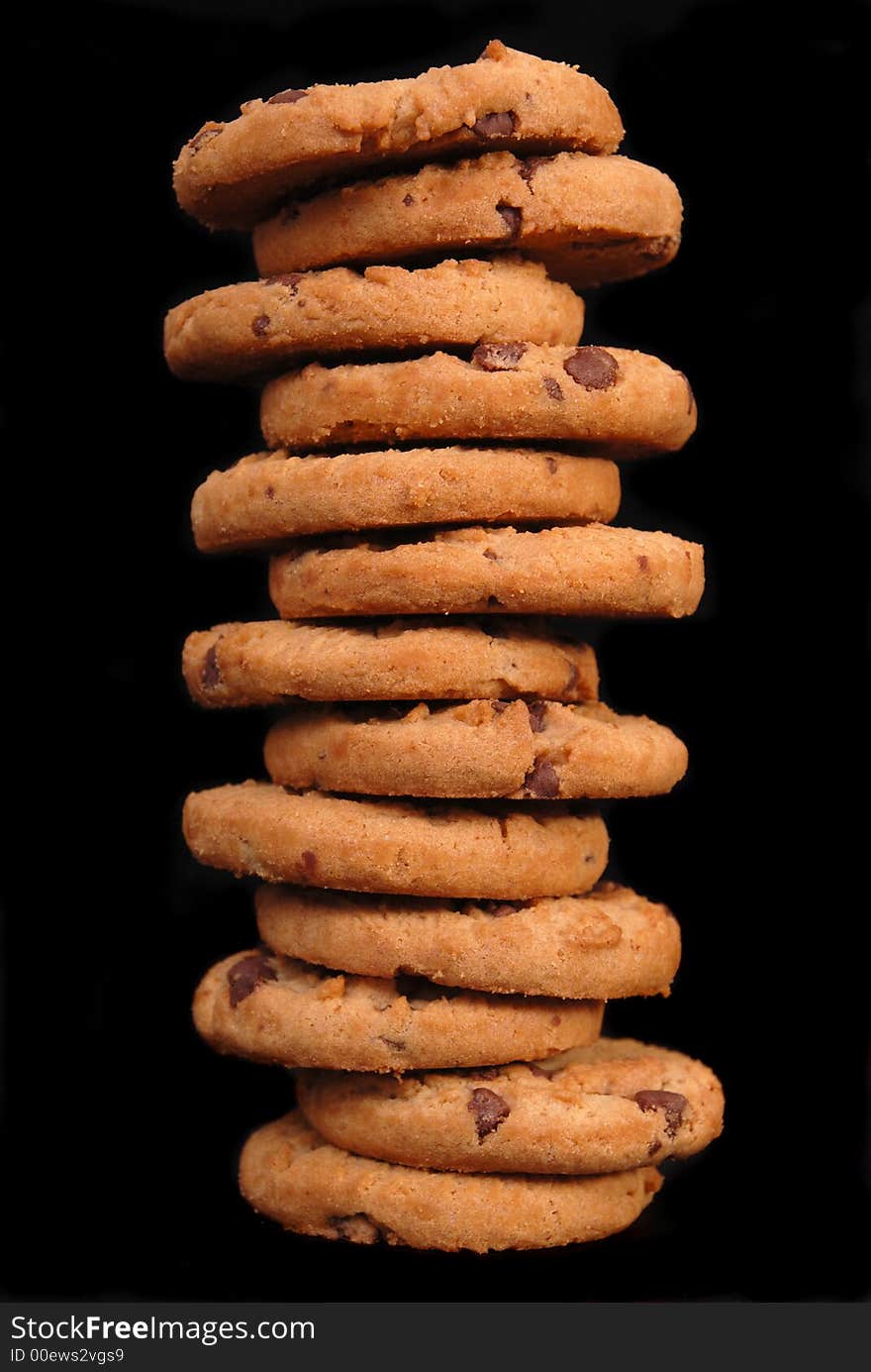 Chocolate Chip Cookie Stack