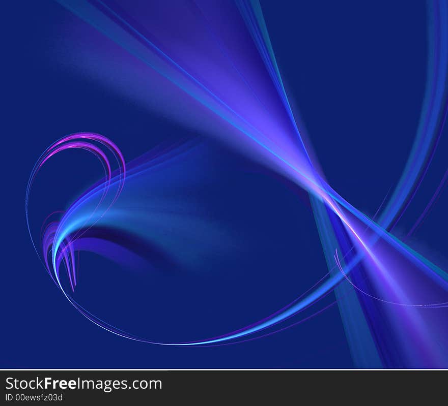 Abstract fractal illustration for background. Abstract fractal illustration for background