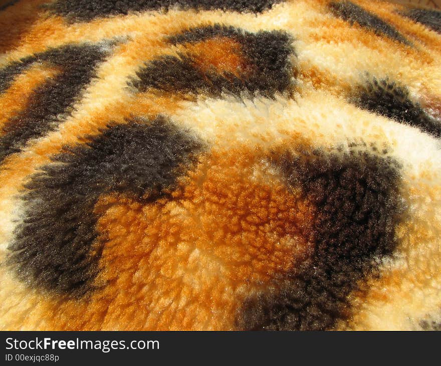 Imitation of fur, textile fabric. Imitation of fur, textile fabric.