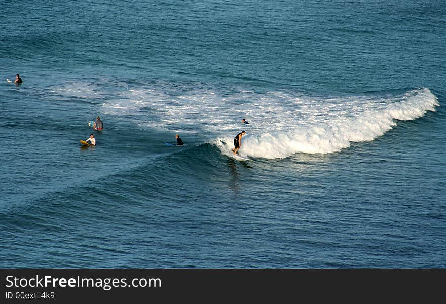 Hawaii Waikiki Surfer