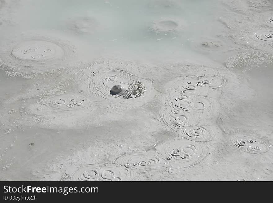 Geysers in Yellowstone