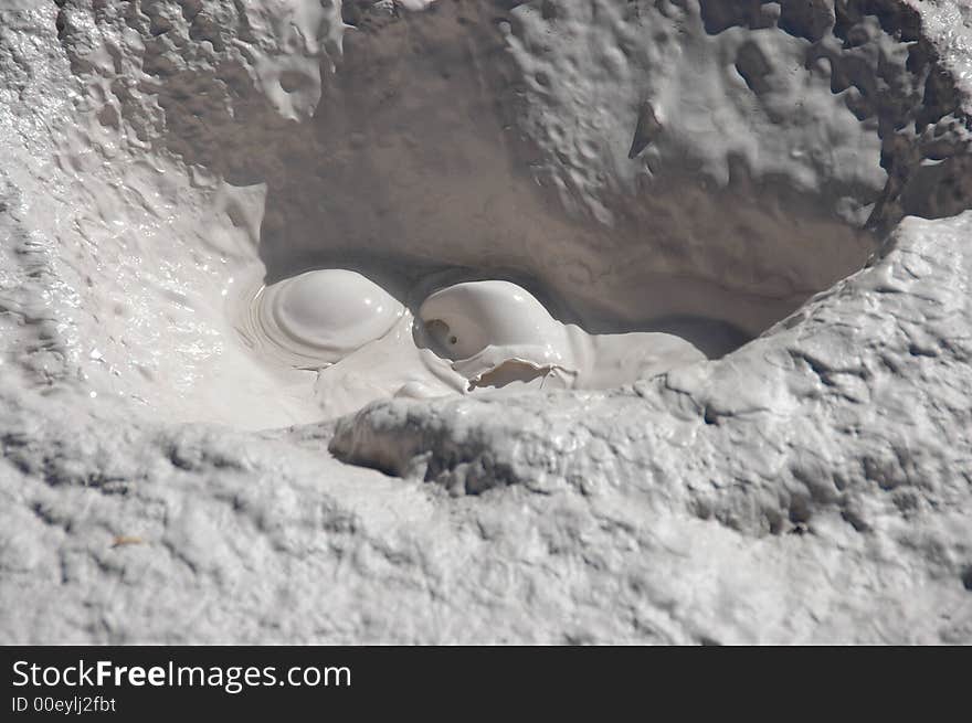 Geysers in Yellowstone