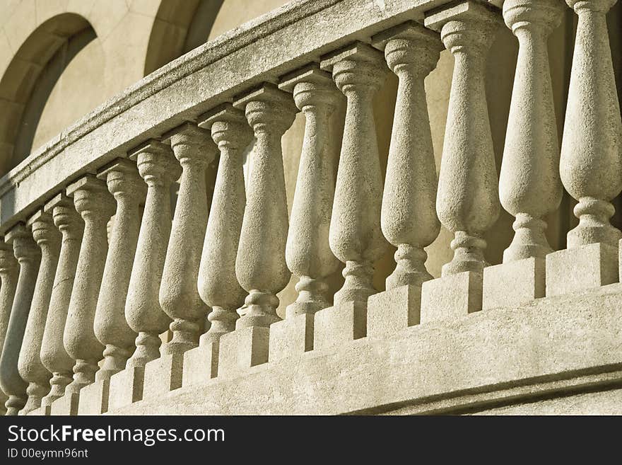 Stone Balustrade