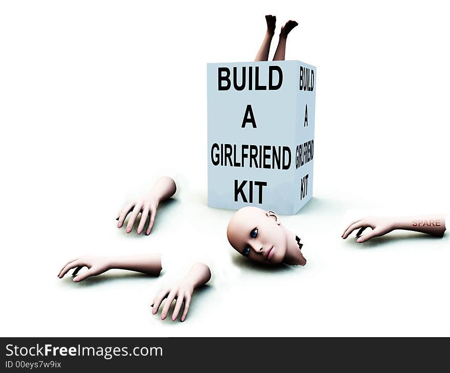 Build A Girlfriend Kit 54