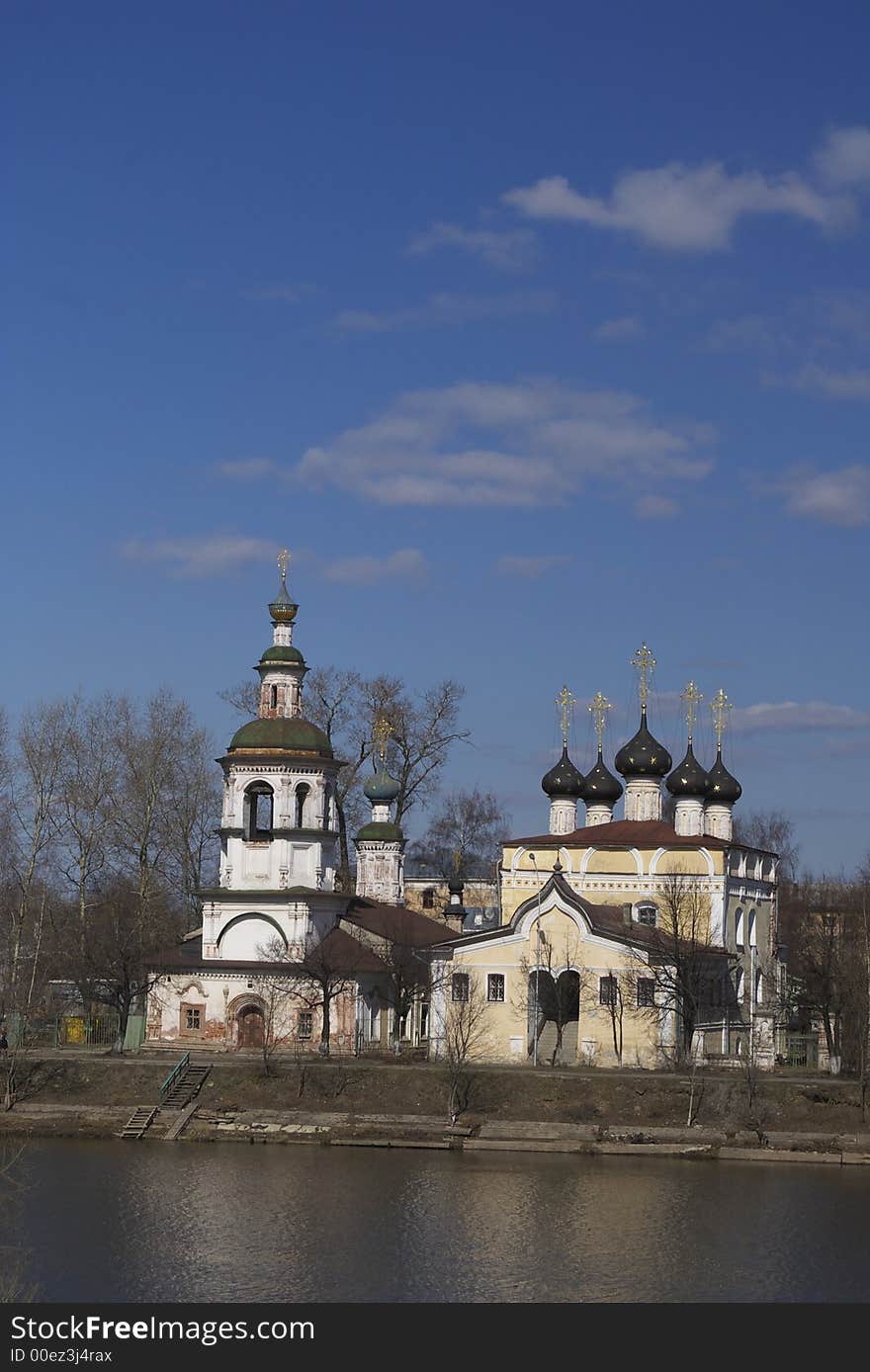 Church on Vologda river