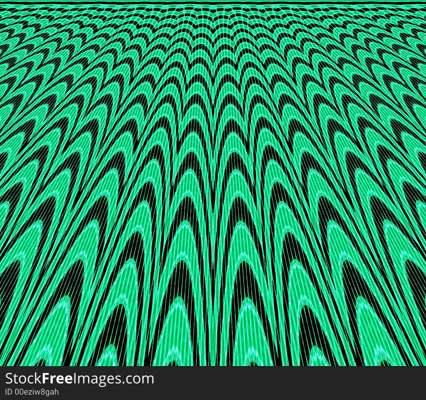 Kaleidoscopic interference pattern produced by a laser beam reflected from a polymer film. Kaleidoscopic interference pattern produced by a laser beam reflected from a polymer film