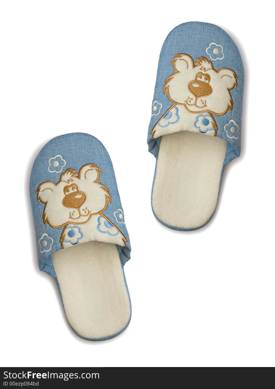 Childlike slippers