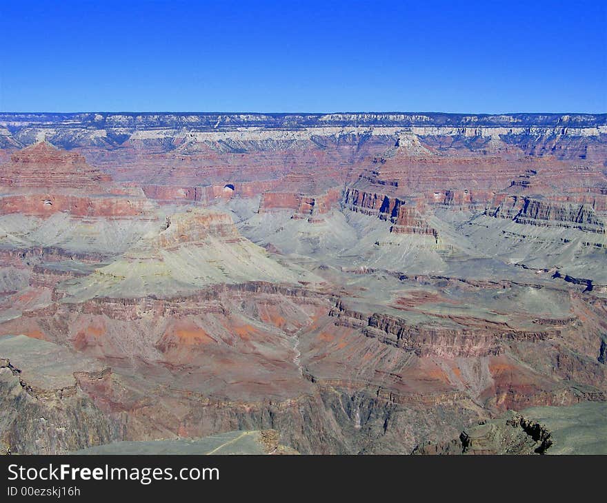 Grand Canyon National Park in Arizona showing the vast expanse