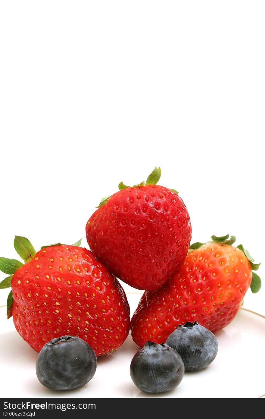 Strawberries & blueberries ver