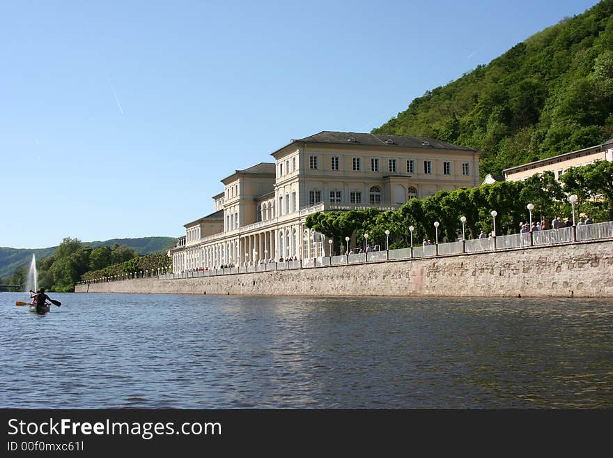 Water Tower In Bad Ems Germany