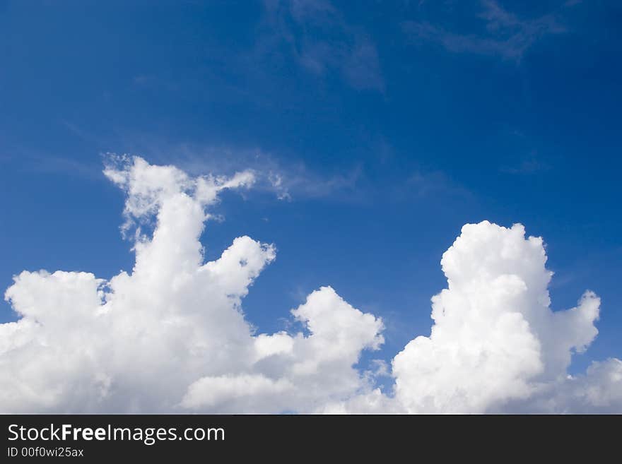 Beautiful Clouds during spring time