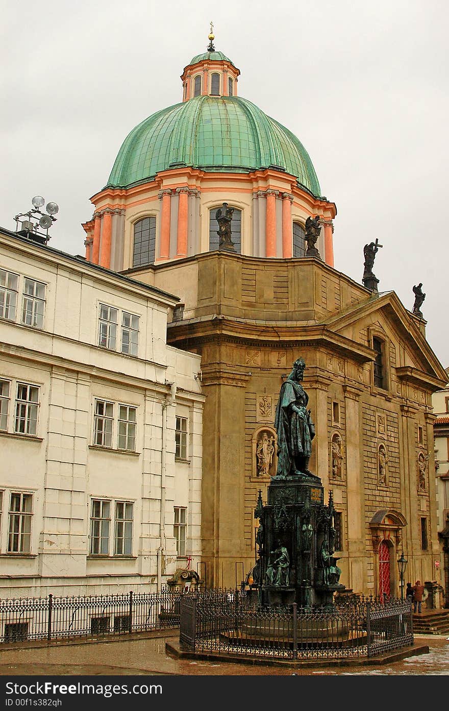 The church of st Nicholas in Prague