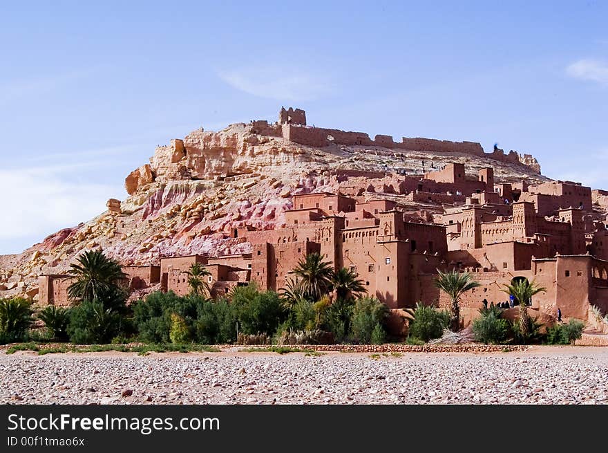 Ait Ben Haddou kasbah, the famous place where alot of films have been made. The gladiators is the most famous