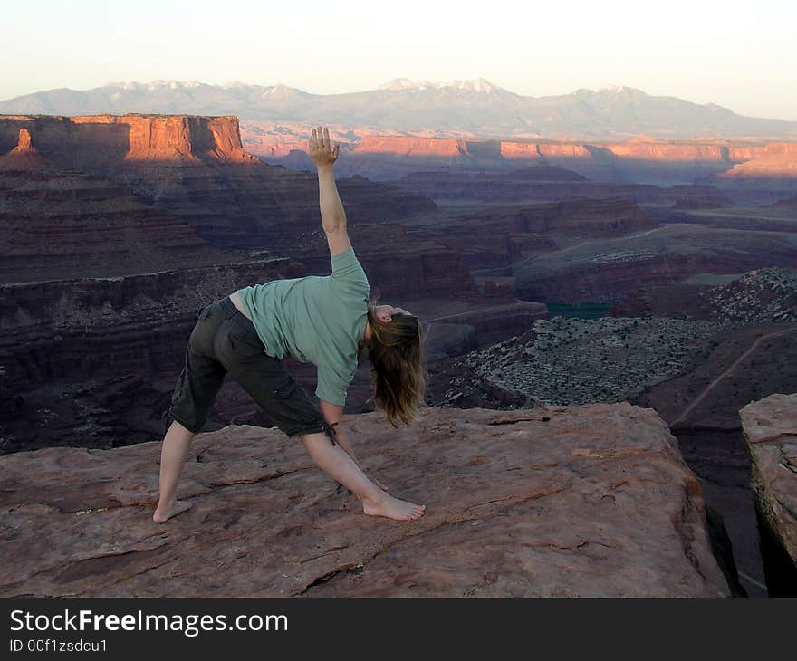 Yoga In Canyonlands