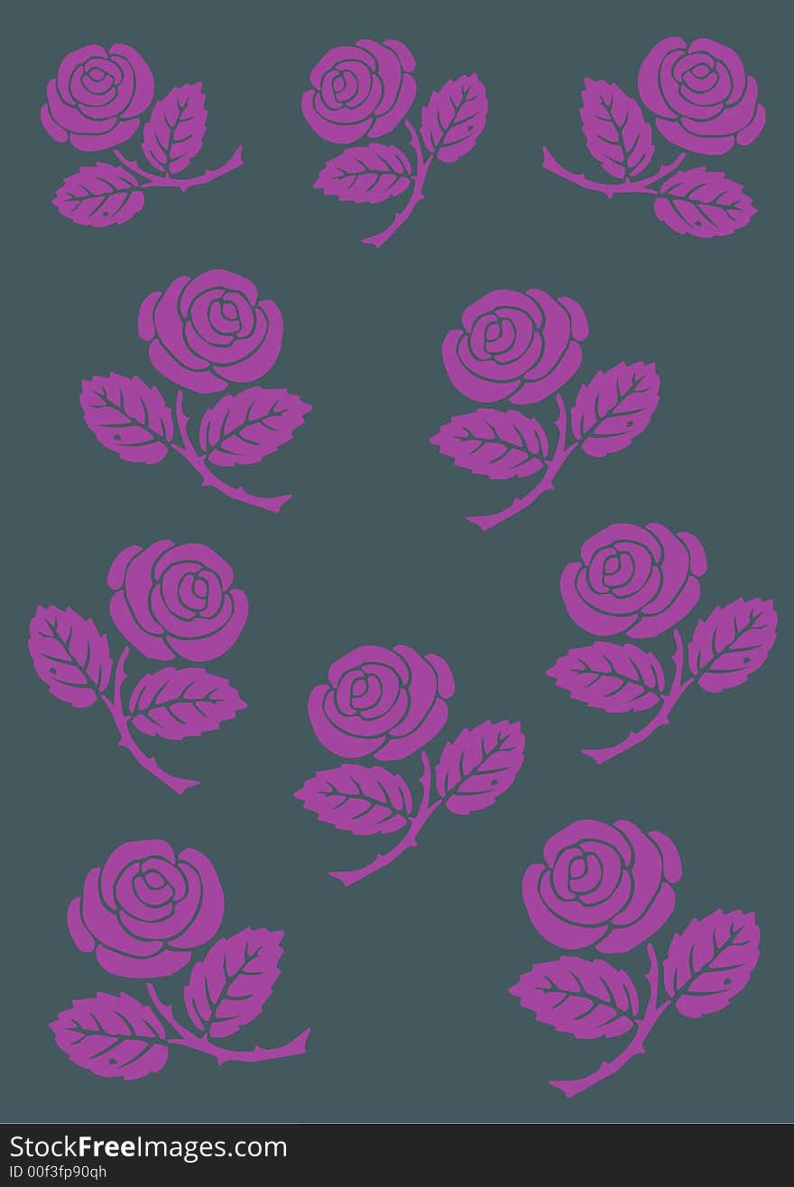 Roses background 02