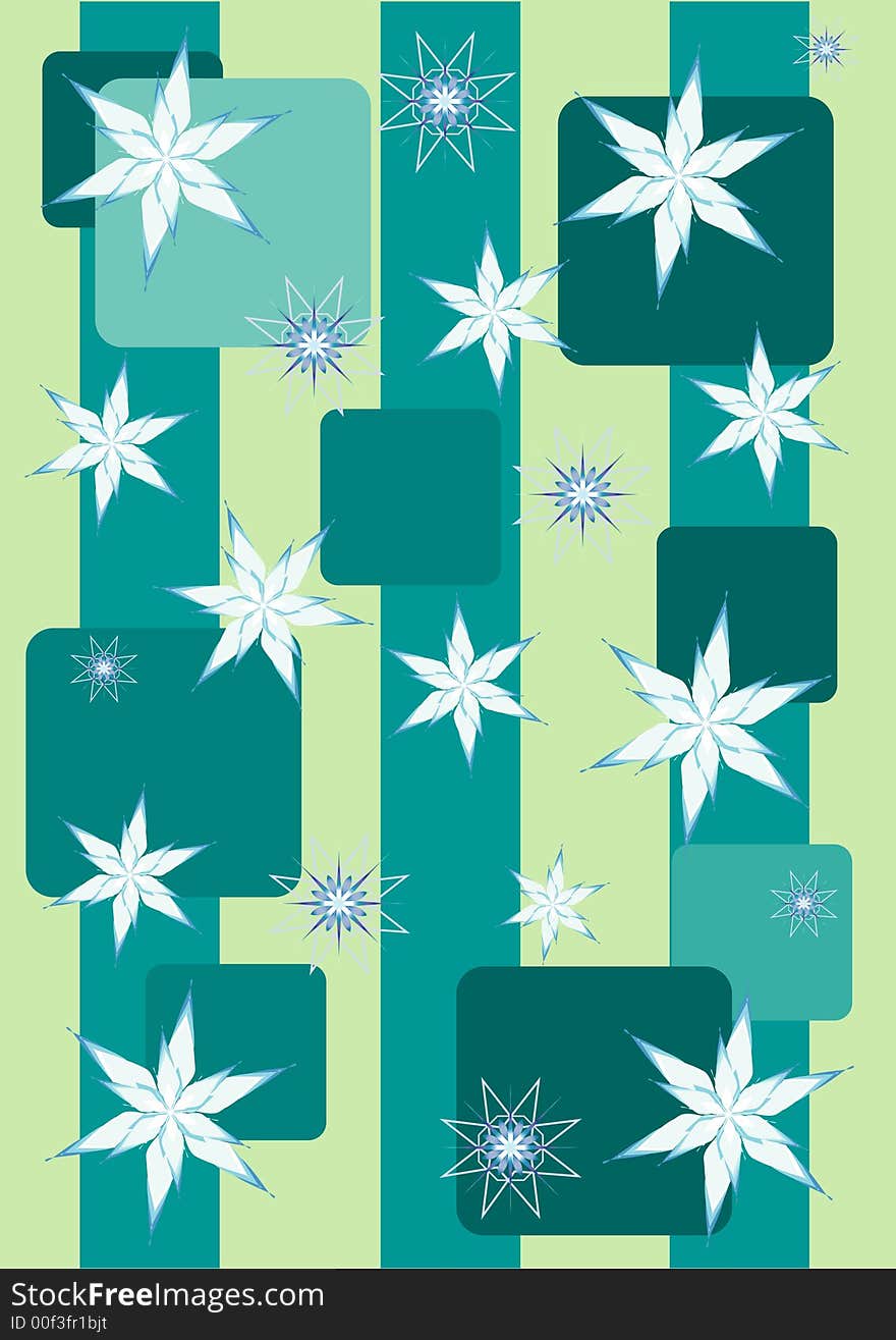 Snowflake background