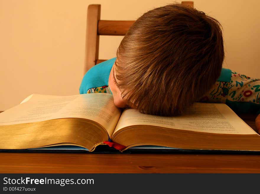 Boy With Book