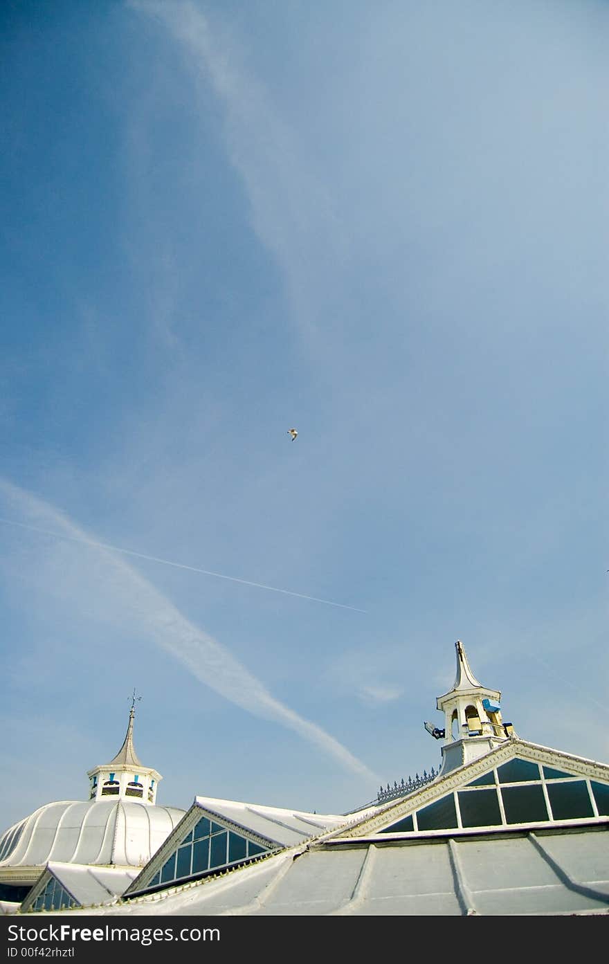 Pier Buildings And Sky