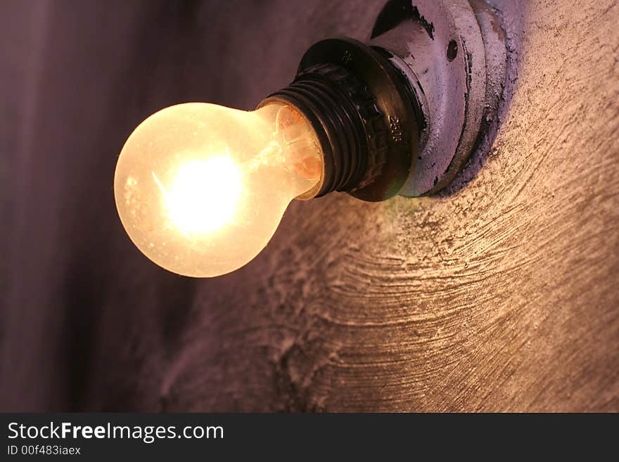 Textures bulb. abstract textured background