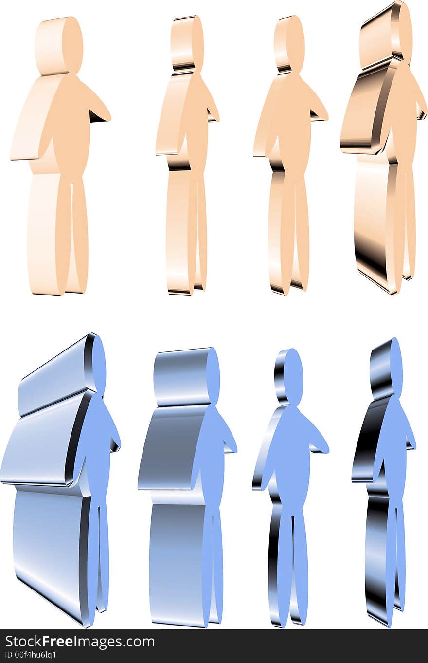 3D people