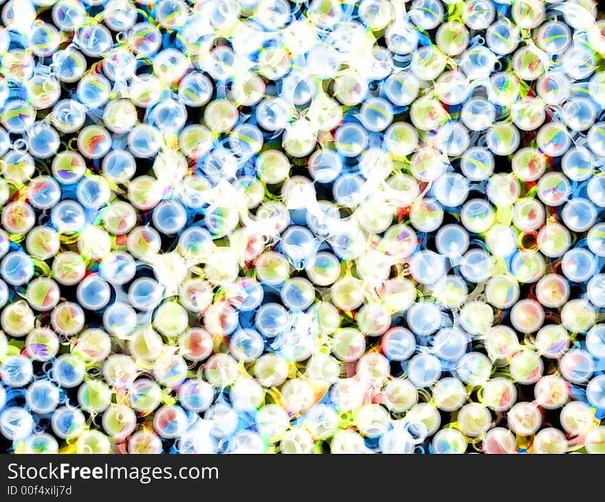 Abstract background made of colorful balls diffusion. Illustration made on computer. Abstract background made of colorful balls diffusion. Illustration made on computer.