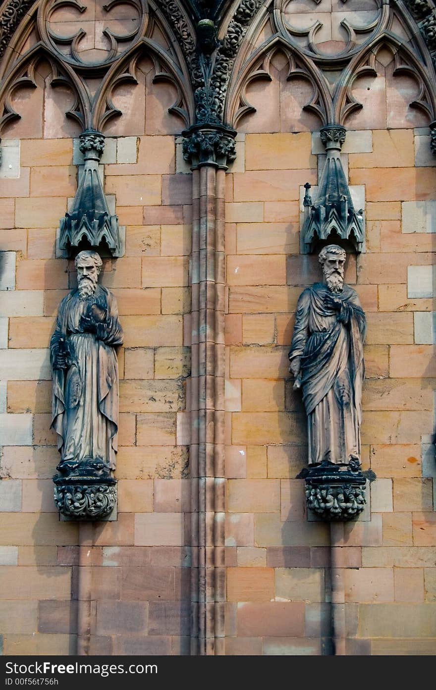 Sculptures at lichfield