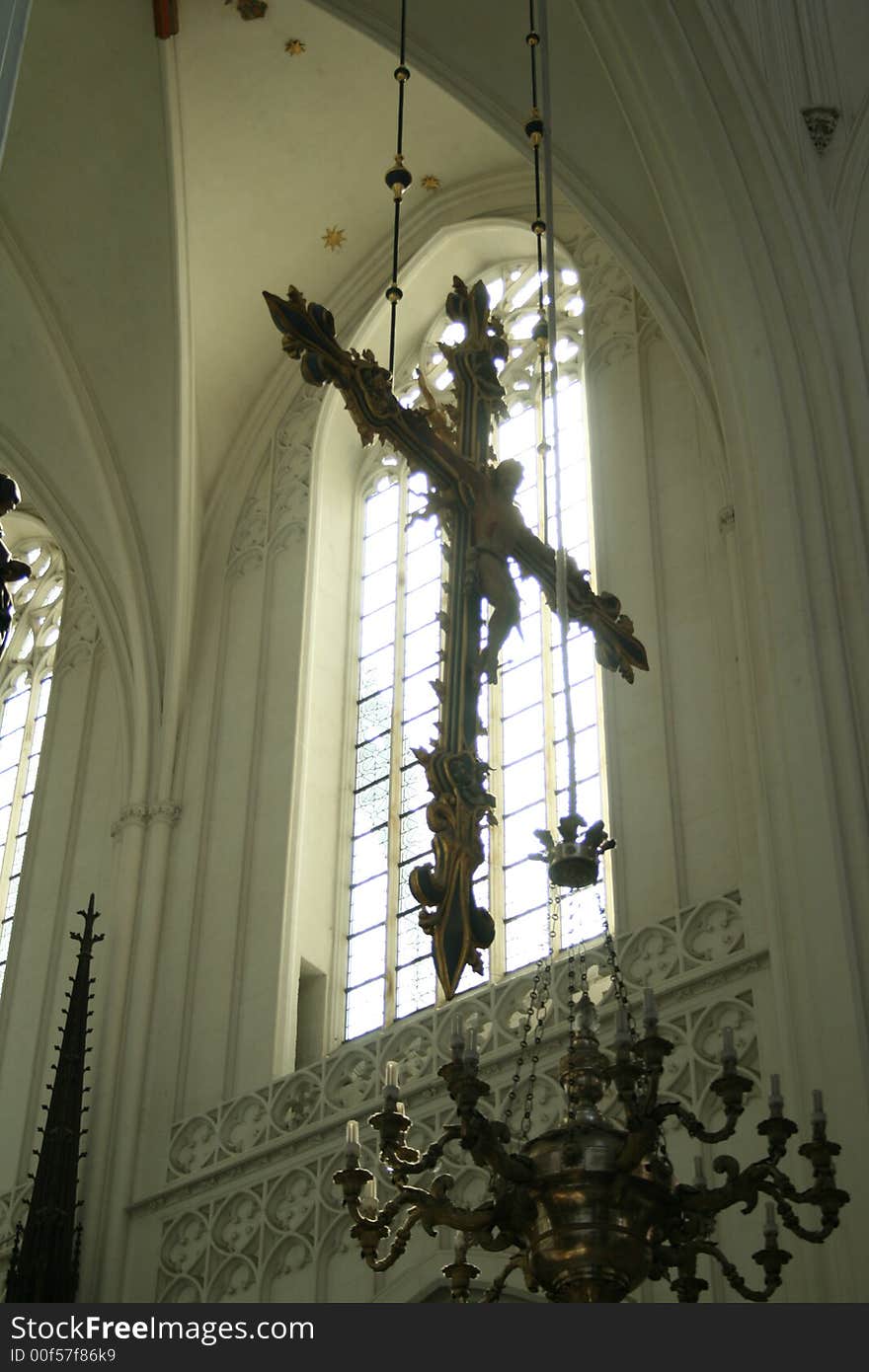 Cross at the 'Onze Lieve Vrouwe Kathedraal', Antwerp, Belgium.
March, 2007. Cross at the 'Onze Lieve Vrouwe Kathedraal', Antwerp, Belgium.
March, 2007.