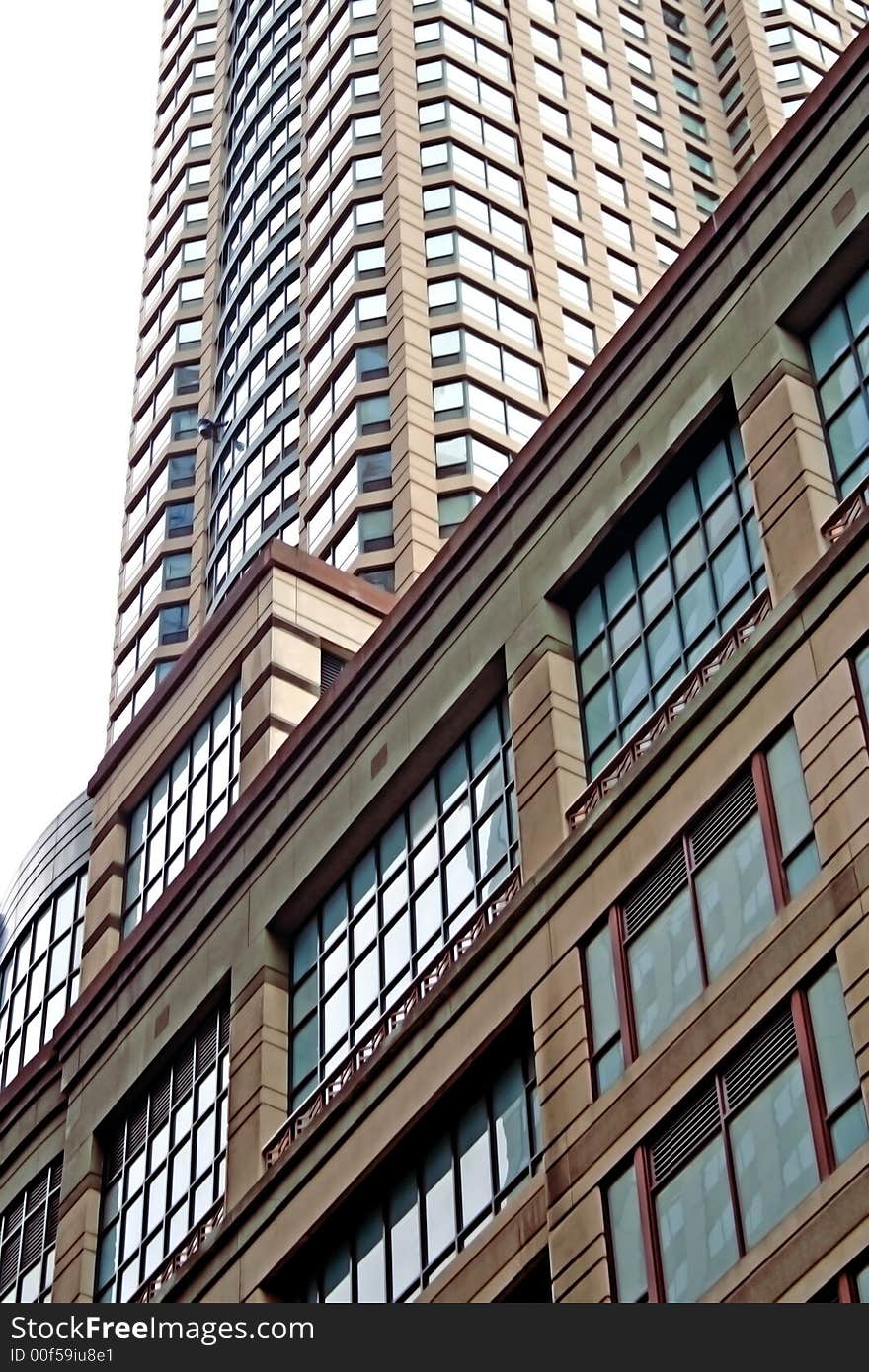 Office Buildings in downtown Chicago.