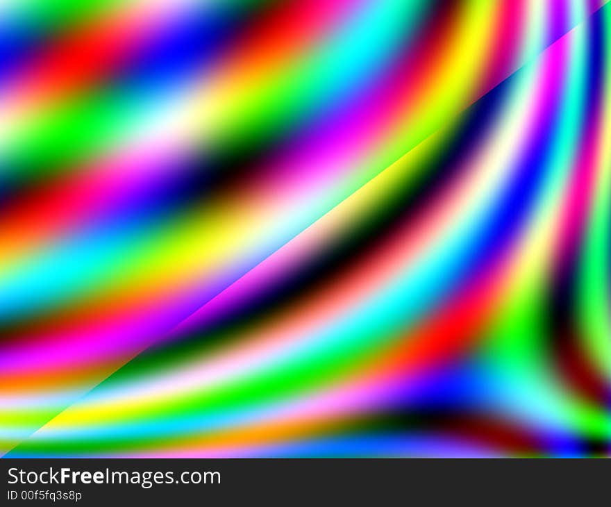 Image with curves and colors. Image with curves and colors