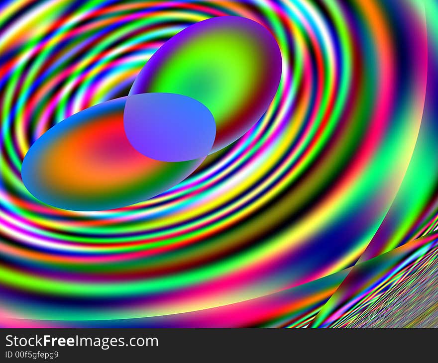 Much colors and circles for a suggestive image. Much colors and circles for a suggestive image