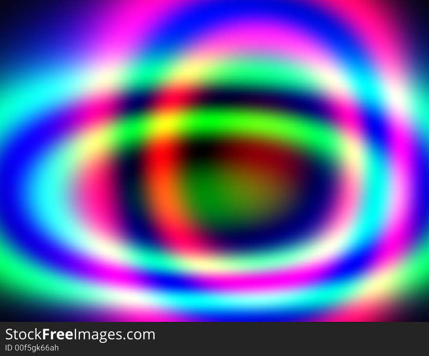 An ellipses composition with nice colors. An ellipses composition with nice colors