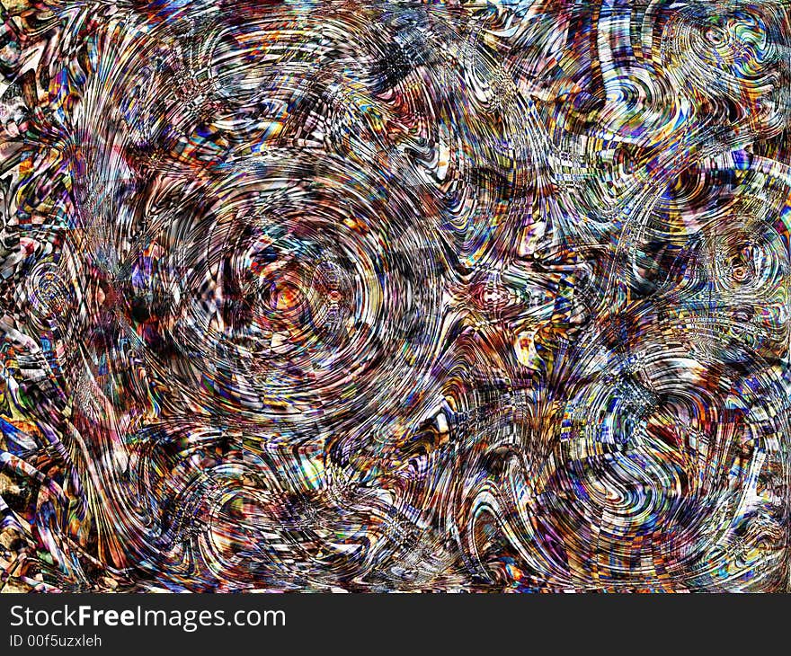 Zigzag wave background made of colorful diffused lines. Illustration made on computer. Zigzag wave background made of colorful diffused lines. Illustration made on computer.