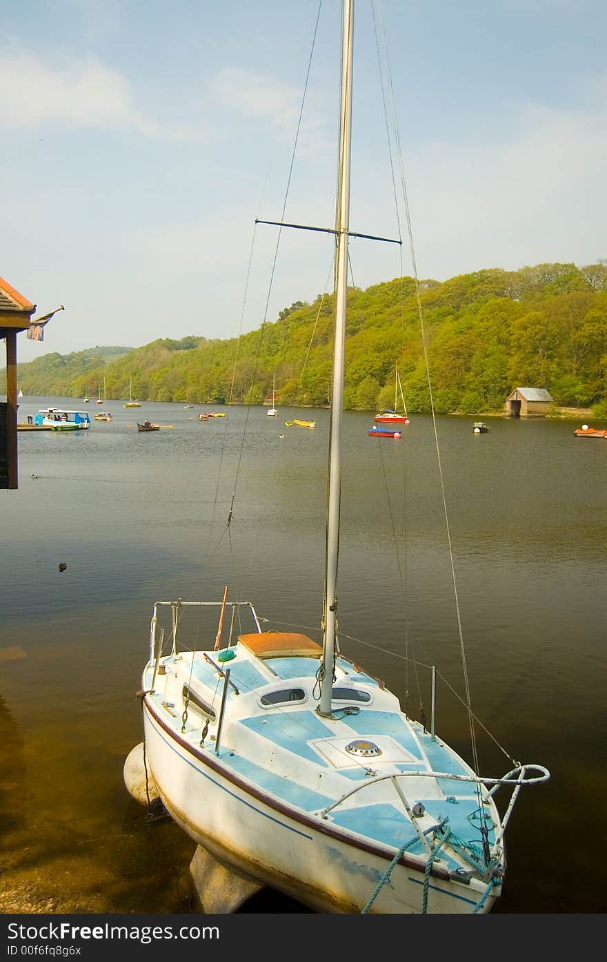 Dingy In Dock