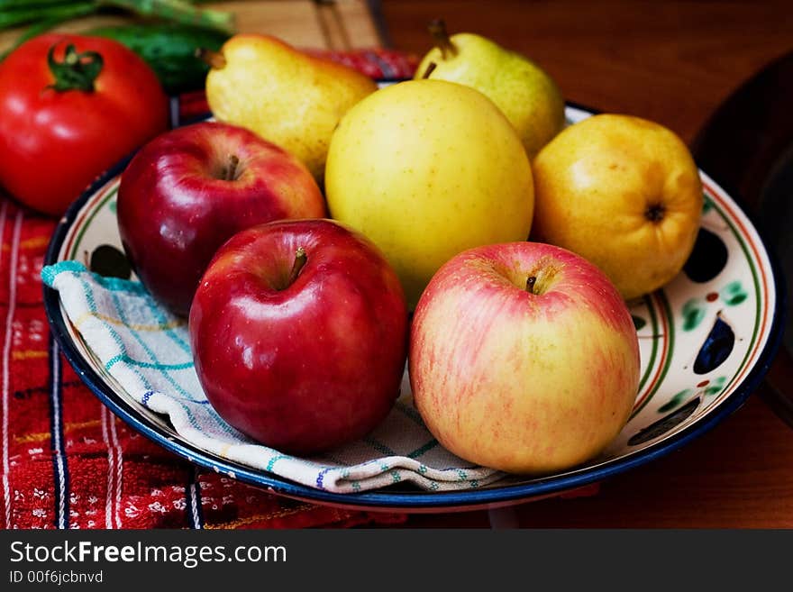 Fruits On Plate