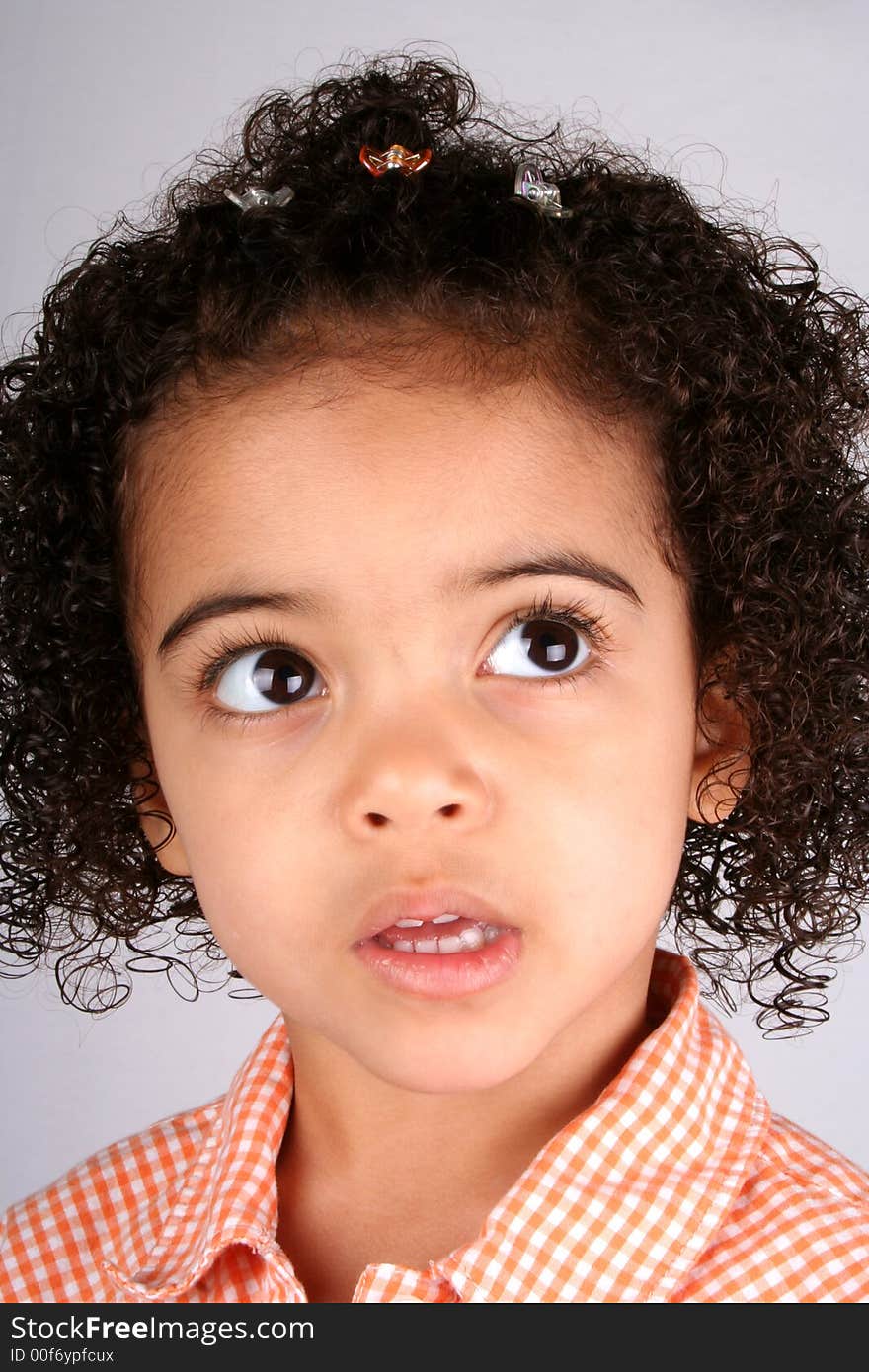 Close up of a young toddler girls brown eyes. Close up of a young toddler girls brown eyes