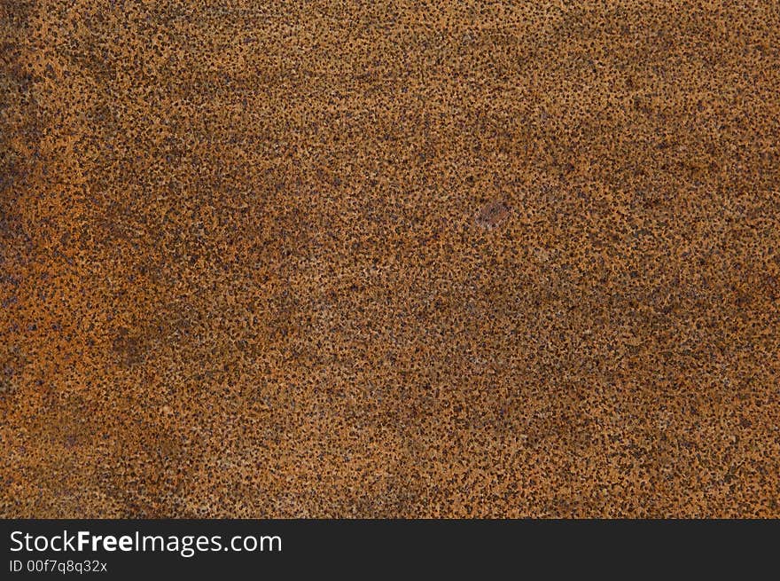 Rusty wall background with lots of texture and varied color