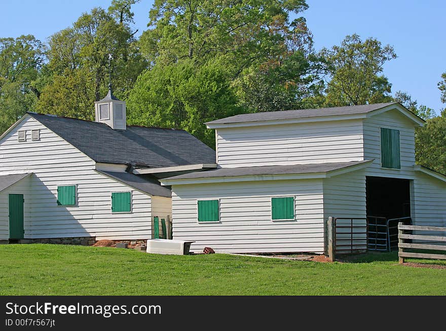 Farmhouse and Barn