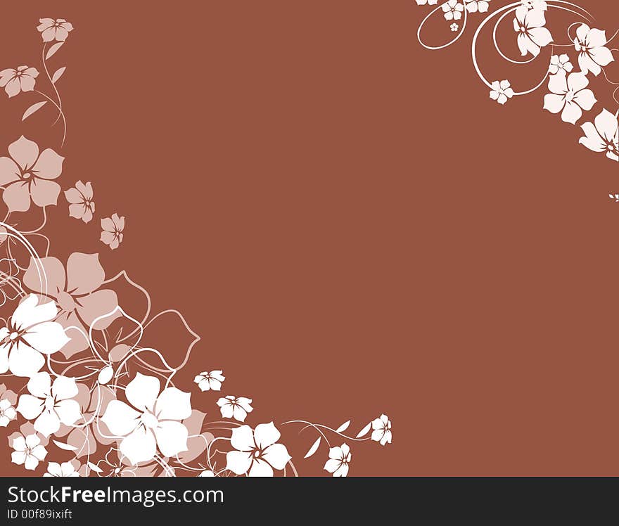 Floral background. Illustration can be used for different purposes