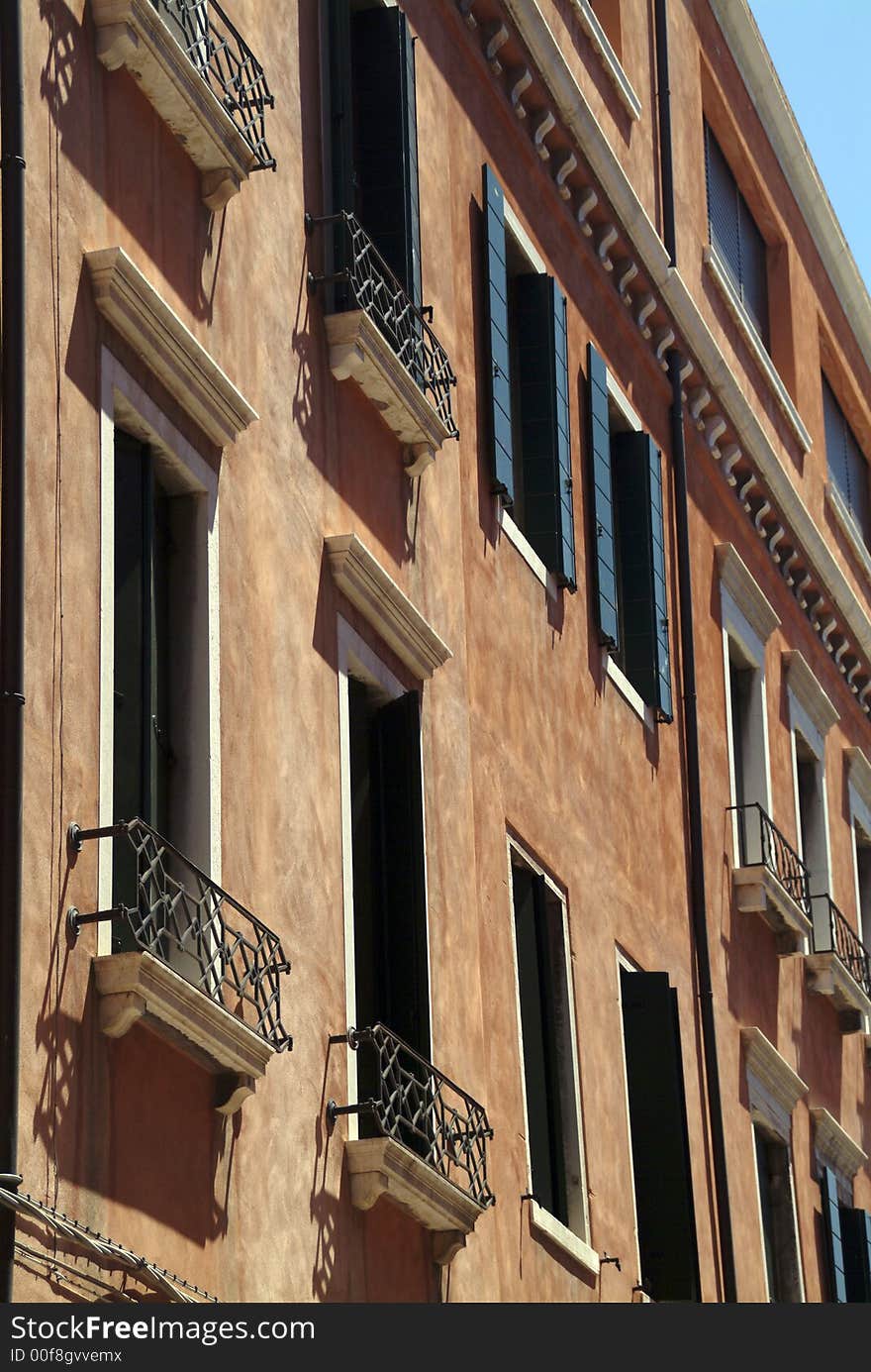 Balconies and Shutters