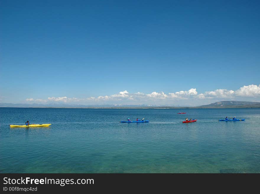 Yellowstone Lake Kayaks