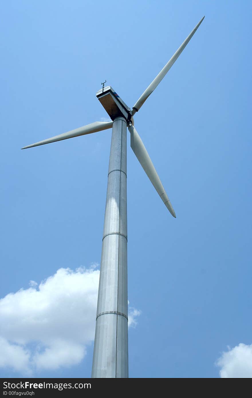 Wind turbines farm in tamilnadu