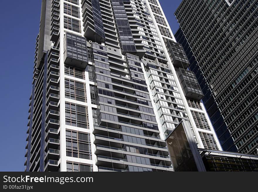 Modern Tall Urban Office Building In Sydney, Australia