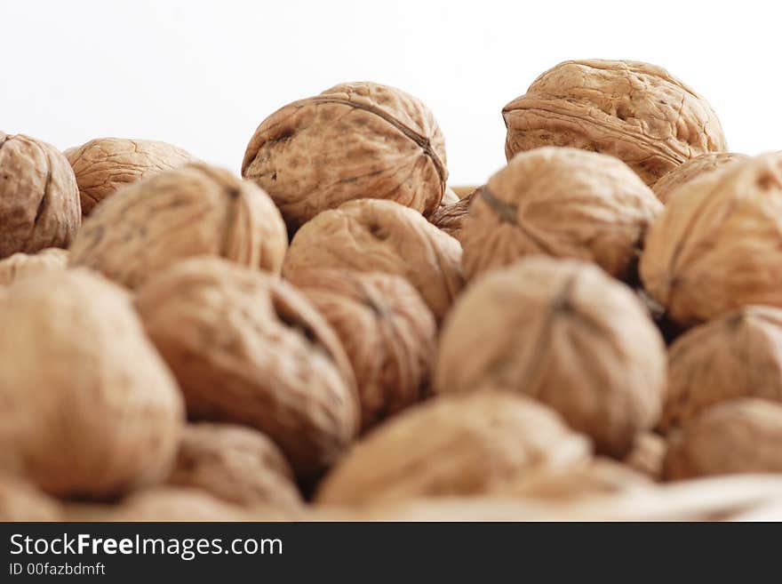 Many of walnuts