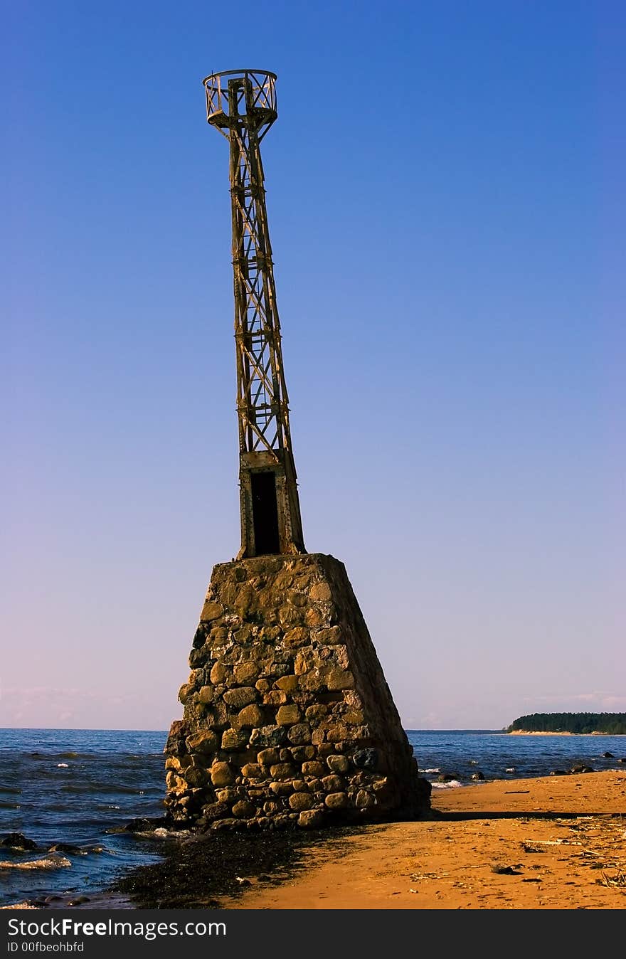 Old abandoned lighthouse