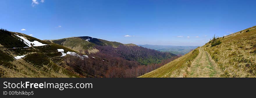 Spring in the mountains