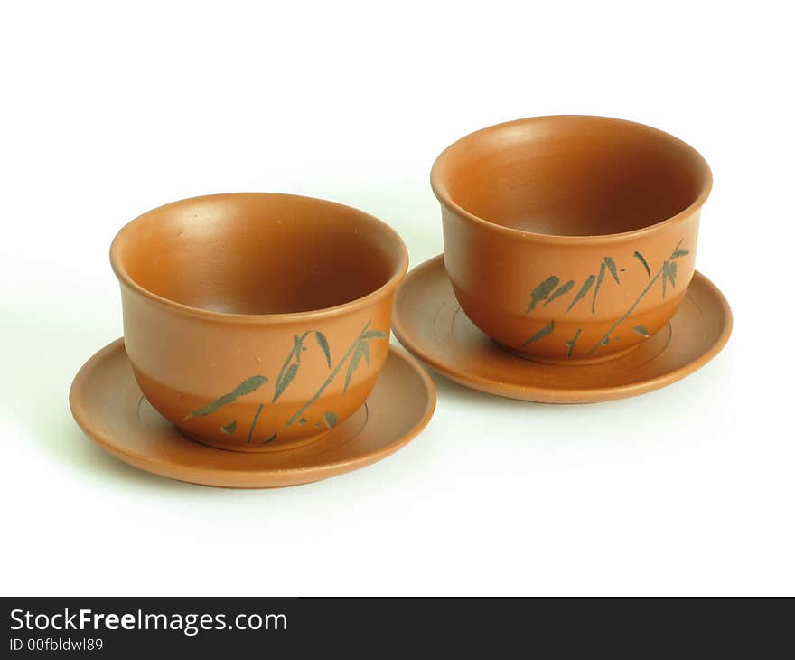 Tea bowl duo