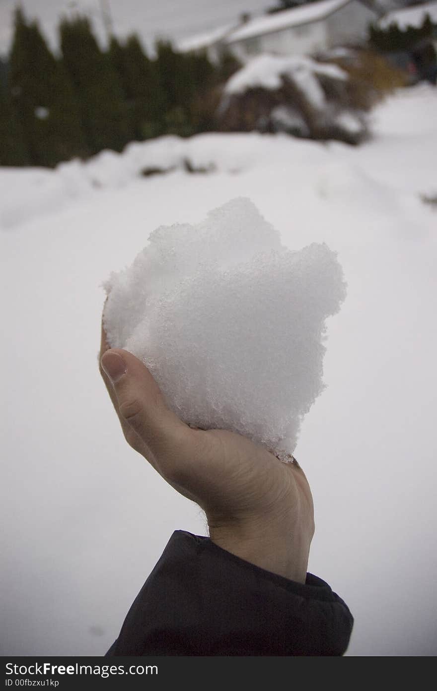 Handful Of Snow