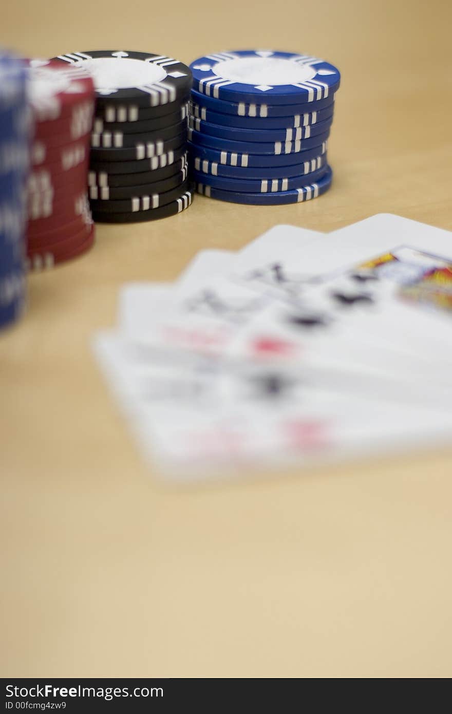 Poker Cards and Chips