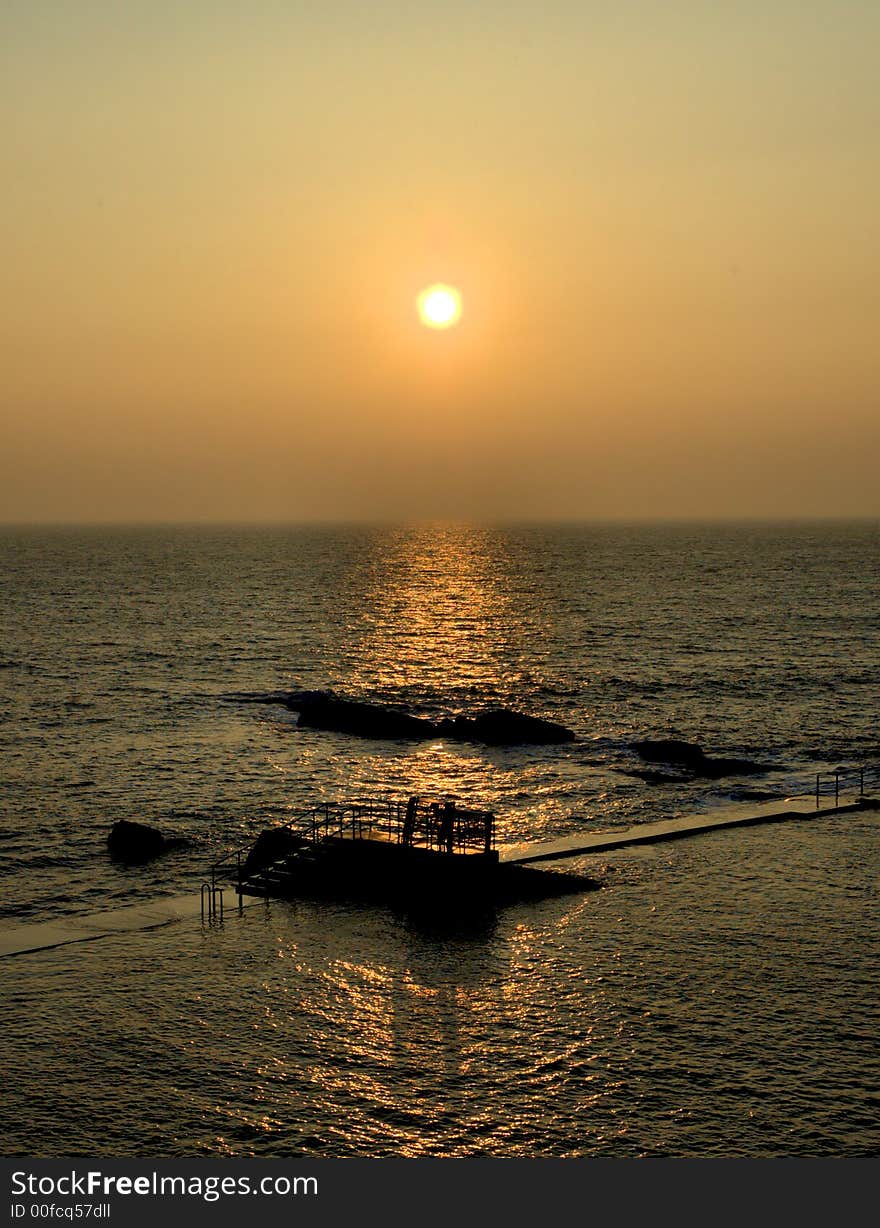 Sunset in Cornwall, south west Englands. Sunset in Cornwall, south west Englands