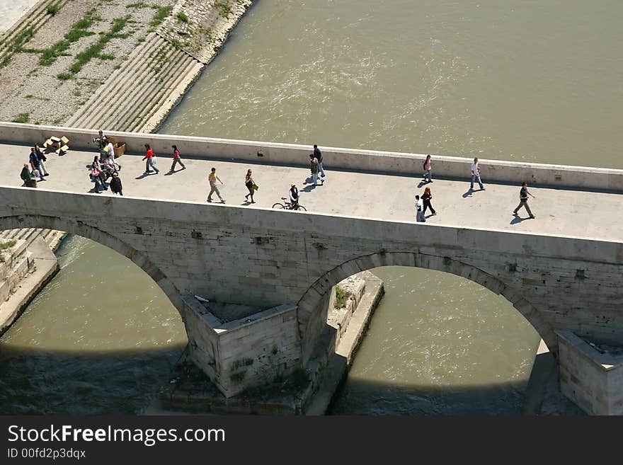 Stone bridge